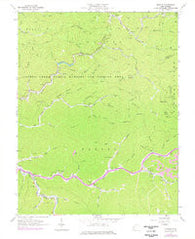 Myrtle West Virginia Historical topographic map, 1:24000 scale, 7.5 X 7.5 Minute, Year 1963