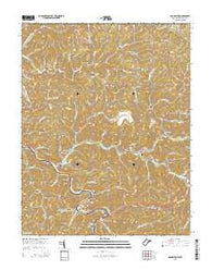 Naugatuck West Virginia Historical topographic map, 1:24000 scale, 7.5 X 7.5 Minute, Year 2014