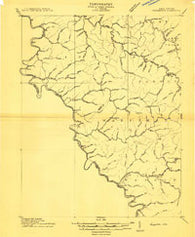 Naugatuck West Virginia Historical topographic map, 1:48000 scale, 15 X 15 Minute, Year 1910