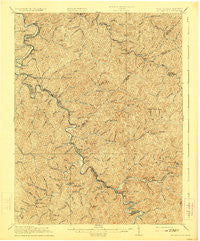 Naugatuck West Virginia Historical topographic map, 1:62500 scale, 15 X 15 Minute, Year 1917