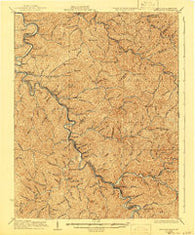 Naugatuck West Virginia Historical topographic map, 1:62500 scale, 15 X 15 Minute, Year 1928