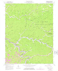 Naugatuck West Virginia Historical topographic map, 1:24000 scale, 7.5 X 7.5 Minute, Year 1963