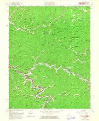 Naugatuck West Virginia Historical topographic map, 1:24000 scale, 7.5 X 7.5 Minute, Year 1963