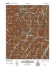Needmore West Virginia Historical topographic map, 1:24000 scale, 7.5 X 7.5 Minute, Year 2011