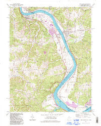 New Haven West Virginia Historical topographic map, 1:24000 scale, 7.5 X 7.5 Minute, Year 1994
