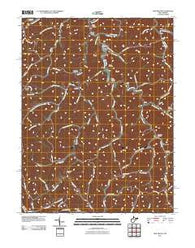 New Milton West Virginia Historical topographic map, 1:24000 scale, 7.5 X 7.5 Minute, Year 2011
