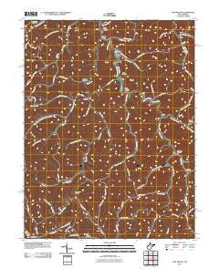 New Milton West Virginia Historical topographic map, 1:24000 scale, 7.5 X 7.5 Minute, Year 2011