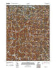 Newburg West Virginia Historical topographic map, 1:24000 scale, 7.5 X 7.5 Minute, Year 2011