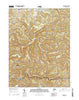 Newburg West Virginia Historical topographic map, 1:24000 scale, 7.5 X 7.5 Minute, Year 2014