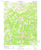Newburg West Virginia Historical topographic map, 1:24000 scale, 7.5 X 7.5 Minute, Year 1960