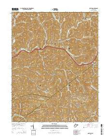 Newton West Virginia Historical topographic map, 1:24000 scale, 7.5 X 7.5 Minute, Year 2014