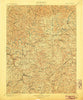 Nicholas West Virginia Historical topographic map, 1:125000 scale, 30 X 30 Minute, Year 1901