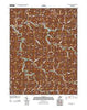 Normantown West Virginia Historical topographic map, 1:24000 scale, 7.5 X 7.5 Minute, Year 2011