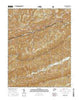 Oakvale West Virginia Current topographic map, 1:24000 scale, 7.5 X 7.5 Minute, Year 2016
