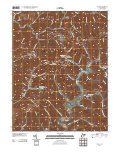 Oceana West Virginia Historical topographic map, 1:24000 scale, 7.5 X 7.5 Minute, Year 2011