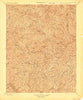 Oceana West Virginia Historical topographic map, 1:125000 scale, 30 X 30 Minute, Year 1898