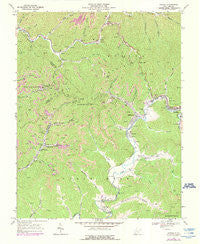 Oceana West Virginia Historical topographic map, 1:24000 scale, 7.5 X 7.5 Minute, Year 1968