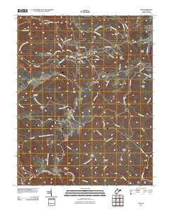 Odd West Virginia Historical topographic map, 1:24000 scale, 7.5 X 7.5 Minute, Year 2011