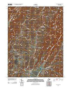 Old Fields West Virginia Historical topographic map, 1:24000 scale, 7.5 X 7.5 Minute, Year 2011