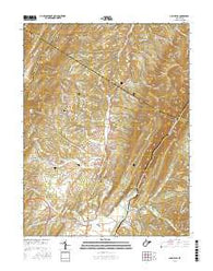 Old Fields West Virginia Current topographic map, 1:24000 scale, 7.5 X 7.5 Minute, Year 2016