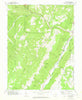 Onego West Virginia Historical topographic map, 1:24000 scale, 7.5 X 7.5 Minute, Year 1968