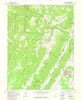 Onego West Virginia Historical topographic map, 1:24000 scale, 7.5 X 7.5 Minute, Year 1968