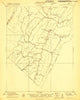 Orkney Springs Virginia Historical topographic map, 1:48000 scale, 15 X 15 Minute, Year 1921