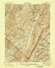 Orkney Springs Virginia Historical topographic map, 1:62500 scale, 15 X 15 Minute, Year 1943