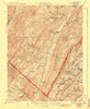 Orkney Springs Virginia Historical topographic map, 1:62500 scale, 15 X 15 Minute, Year 1943