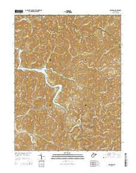 Orlando West Virginia Historical topographic map, 1:24000 scale, 7.5 X 7.5 Minute, Year 2014