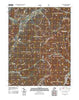 Paddy Knob West Virginia Historical topographic map, 1:24000 scale, 7.5 X 7.5 Minute, Year 2011