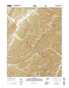 Paddy Knob West Virginia Historical topographic map, 1:24000 scale, 7.5 X 7.5 Minute, Year 2014