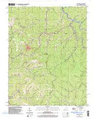 Panther West Virginia Historical topographic map, 1:24000 scale, 7.5 X 7.5 Minute, Year 2001