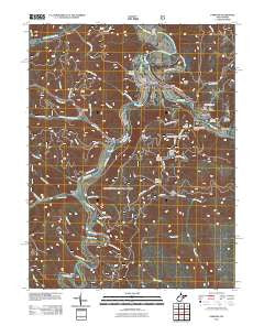 Parsons West Virginia Historical topographic map, 1:24000 scale, 7.5 X 7.5 Minute, Year 2011