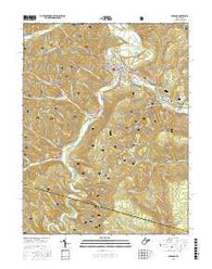Parsons West Virginia Current topographic map, 1:24000 scale, 7.5 X 7.5 Minute, Year 2016