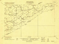 Pearisburg Virginia Historical topographic map, 1:48000 scale, 15 X 15 Minute, Year 1921