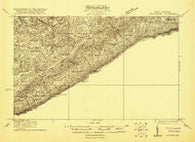 Pearisburg Virginia Historical topographic map, 1:48000 scale, 15 X 15 Minute, Year 1921
