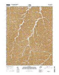 Peniel West Virginia Historical topographic map, 1:24000 scale, 7.5 X 7.5 Minute, Year 2014