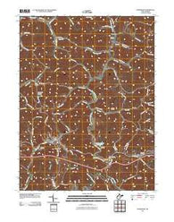 Pennsboro West Virginia Historical topographic map, 1:24000 scale, 7.5 X 7.5 Minute, Year 2011
