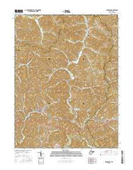 Pennsboro West Virginia Current topographic map, 1:24000 scale, 7.5 X 7.5 Minute, Year 2016