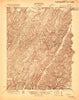 Petersburg West Virginia Historical topographic map, 1:48000 scale, 15 X 15 Minute, Year 1921
