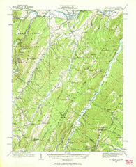 Petersburg West Virginia Historical topographic map, 1:62500 scale, 15 X 15 Minute, Year 1920