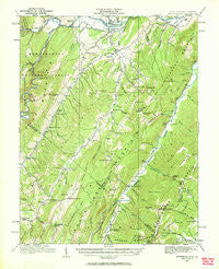 Petersburg West Virginia Historical topographic map, 1:62500 scale, 15 X 15 Minute, Year 1920