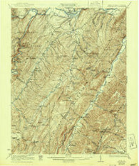 Petersburg West Virginia Historical topographic map, 1:62500 scale, 15 X 15 Minute, Year 1922