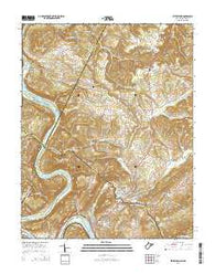 Peterstown West Virginia Historical topographic map, 1:24000 scale, 7.5 X 7.5 Minute, Year 2014