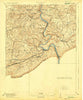 Peterstown Virginia Historical topographic map, 1:62500 scale, 15 X 15 Minute, Year 1925