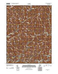 Petroleum West Virginia Historical topographic map, 1:24000 scale, 7.5 X 7.5 Minute, Year 2010