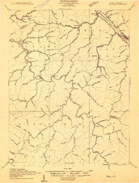 Peytona West Virginia Historical topographic map, 1:48000 scale, 15 X 15 Minute, Year 1909
