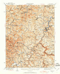 Philippi West Virginia Historical topographic map, 1:62500 scale, 15 X 15 Minute, Year 1925