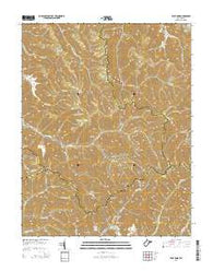 Pilot Knob West Virginia Historical topographic map, 1:24000 scale, 7.5 X 7.5 Minute, Year 2014